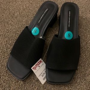 French Connection black heels